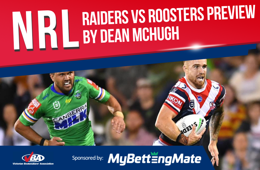 Raiders vs Roosters